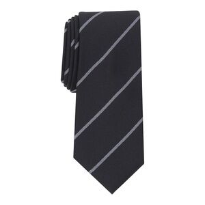 Alfani Men's Hadley Stripe Black Tie